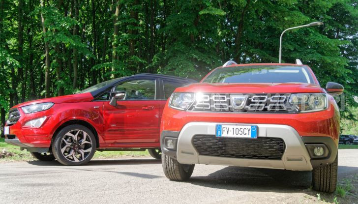Prova doppia tra SUV best seller: Dacia Duster e Ford EcoSport - Foto 10 di 47