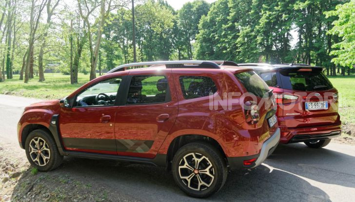Prova doppia tra SUV best seller: Dacia Duster e Ford EcoSport - Foto 12 di 47