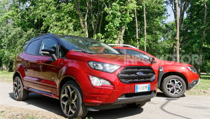 Prova doppia tra SUV best seller: Dacia Duster e Ford EcoSport - Foto 14 di 47