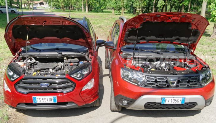 Prova doppia tra SUV best seller: Dacia Duster e Ford EcoSport - Foto 15 di 47