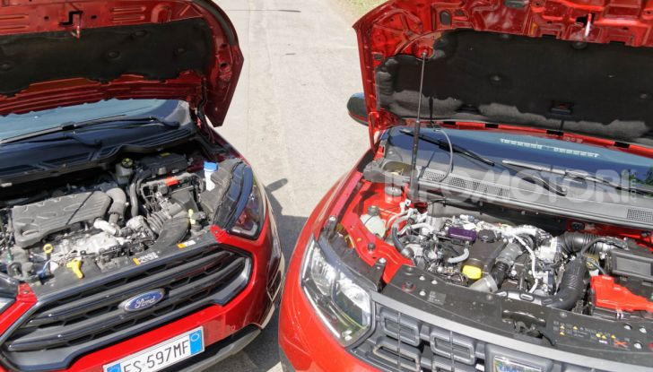 Prova doppia tra SUV best seller: Dacia Duster e Ford EcoSport - Foto 21 di 47