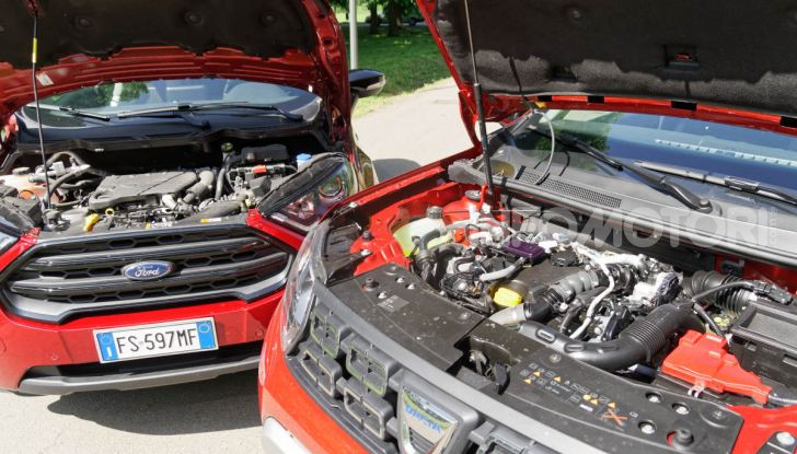 Prova doppia tra SUV best seller: Dacia Duster e Ford EcoSport - Foto 25 di 47