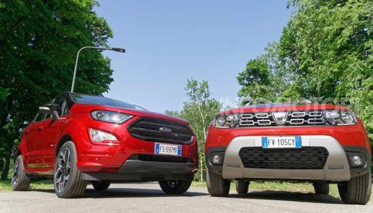 Prova doppia tra SUV best seller: Dacia Duster e Ford EcoSport - Foto 29 di 47