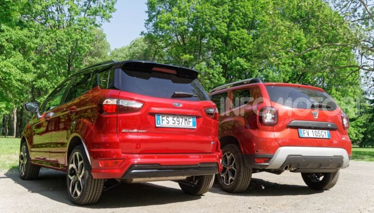 Prova doppia tra SUV best seller: Dacia Duster e Ford EcoSport - Foto 34 di 47