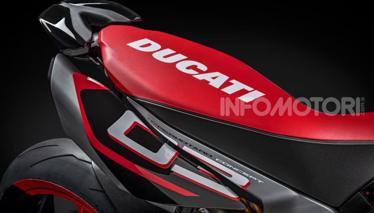 Ducati Hypermotard 950 2020, Il Concept ha la frizione a secco - Foto 6 di 9