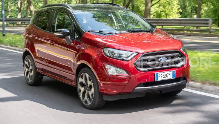 Prova Ford EcoSport 2019, il rinnovato B-SUV dell’ovale blu alla conquista dell’Europa - Foto 5 di 54