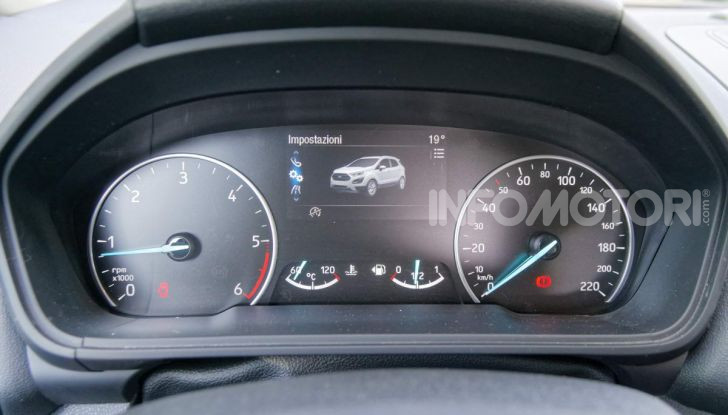 Prova Ford EcoSport 2019, il rinnovato B-SUV dell’ovale blu alla conquista dell’Europa - Foto 30 di 54