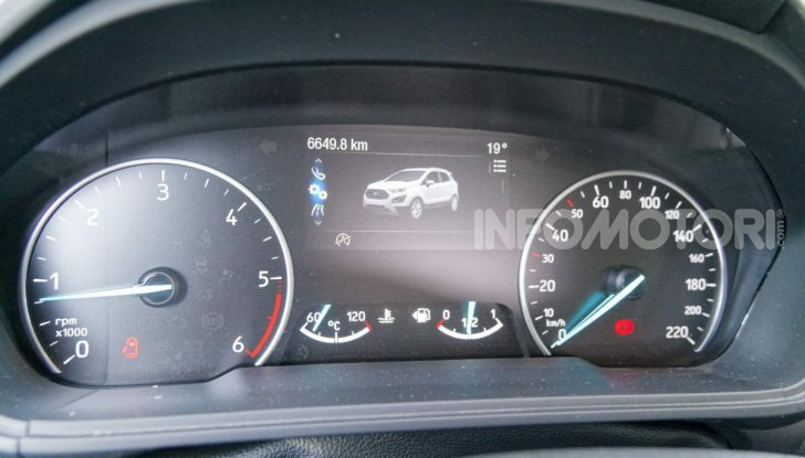 Prova Ford EcoSport 2019, il rinnovato B-SUV dell’ovale blu alla conquista dell’Europa - Foto 31 di 54