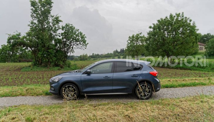 Ford Focus Active 30 mm più alta