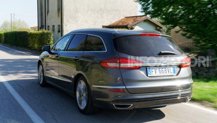 Prova video Ford Mondeo Hybrid 2.0 SW Vignale 2019, ottimi consumi reali! - Foto 57 di 61