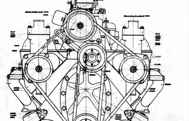 PRV, il progetto del mancato 8 cilindri Peugeot - Foto 7 di 9