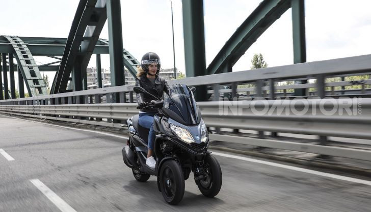 Piaggio MP3 300 hpe: il tre ruote più famoso al mondo ancora più agile e sportivo - Foto 45 di 60