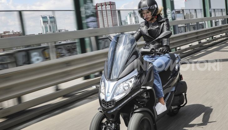 Piaggio MP3 300 hpe: il tre ruote più famoso al mondo ancora più agile e sportivo - Foto 46 di 60