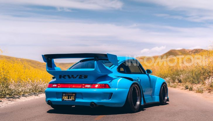 Porsche 911 Blue Riviera, il tuning di RWB - Foto 15 di 20