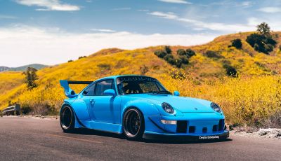 Porsche 911 Blue Riviera, il tuning di RWB