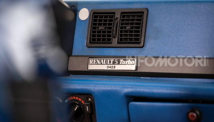 Renault 5 Turbo, RMSothebys la mette all’asta a Villa Erba - Foto 14 di 18