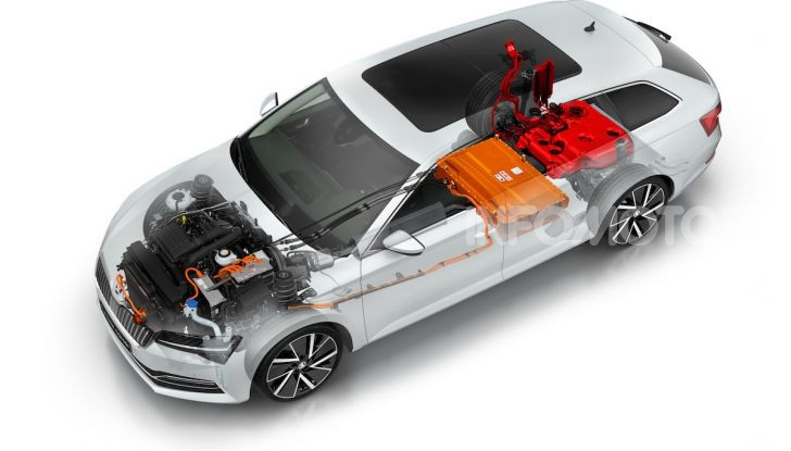 Skoda Superb iV e Citigoe iV, i primi modelli elettrici della Casa - Foto 3 di 9