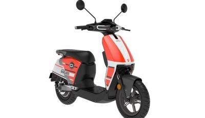 Super Soco Cux lancia lo scooter elettrico con livrea Ducati