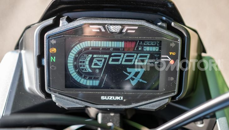 Suzuki GSX-S 1000 Katana strumentazione