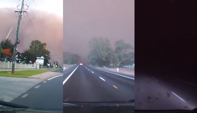 [VIDEO] Muro di sabbia in Australia, il giorno diventa notte in pochi istanti