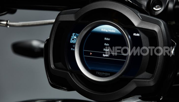 Project Triumph TE-1: il nuovo progetto di moto elettrica di Triumph - Foto 19 di 33
