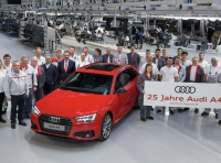 Audi A4 compie 25 anni: auguri all’Audi più venduta al mondo