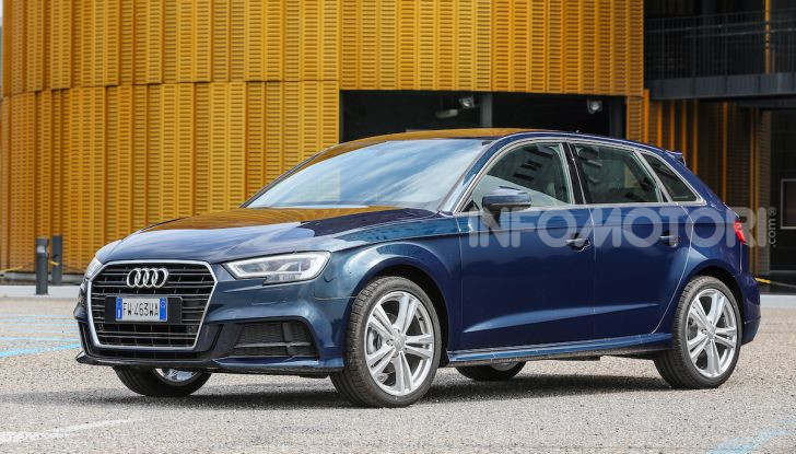 Prova nuova Audi A3 Sportback g-tron 2019: premium a metano! - Foto 10 di 22