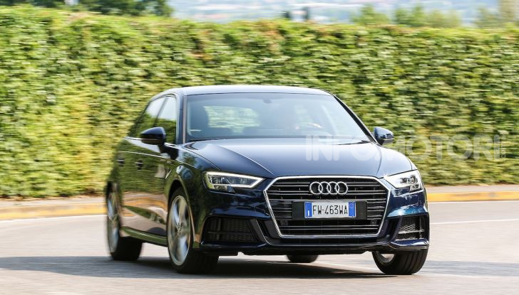 Prova nuova Audi A3 Sportback g-tron 2019: premium a metano! - Foto 8 di 22