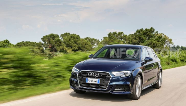 Prova nuova Audi A3 Sportback g-tron 2019: premium a metano! - Foto 4 di 22