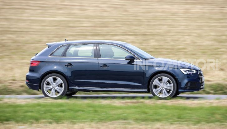 Prova nuova Audi A3 Sportback g-tron 2019: premium a metano! - Foto 7 di 22