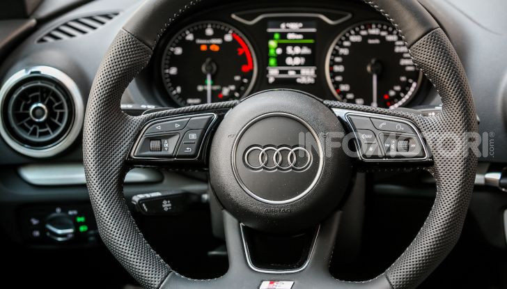 Prova nuova Audi A3 Sportback g-tron 2019: premium a metano! - Foto 14 di 22
