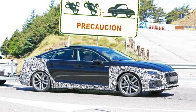 Audi A5 Sportback 2020, primi dati e immagini