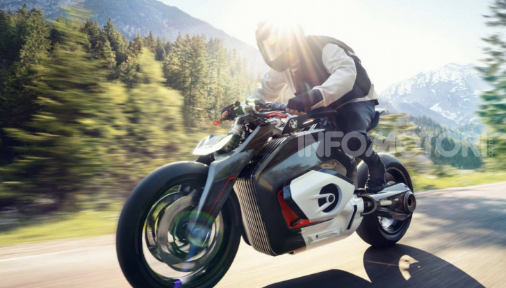 BMW Vision DC Roadster la prima moto elettrica della casa dell’elica - Foto 5 di 6