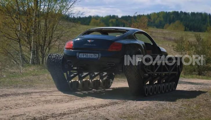 Tuning dalla Russia: ecco la Bentley con il cingolato per andare ovunque - Foto 12 di 32