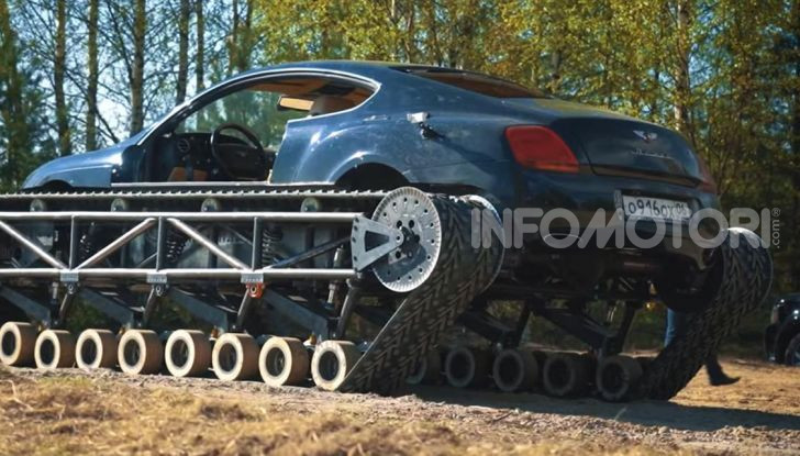 Tuning dalla Russia: ecco la Bentley con il cingolato per andare ovunque - Foto 11 di 32