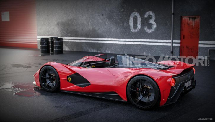 Ferrari Aliante Barchetta, pura e bellissima con un 12 cilindri aspirato - Foto 4 di 12