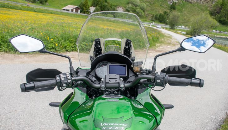 Prova Kawasaki Versys 1000 SE 2019, i 46 gradi più facili e comodi al mondo? - Foto 18 di 44