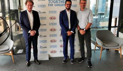 Kia e 1 Caffé Onlus, l’iniziativa per il sociale con Savio e Argentero