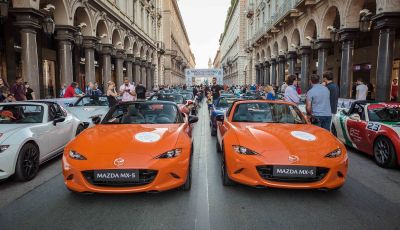 Mazda CX-30 e MX-5 protagoniste al Parco Valentino 2019