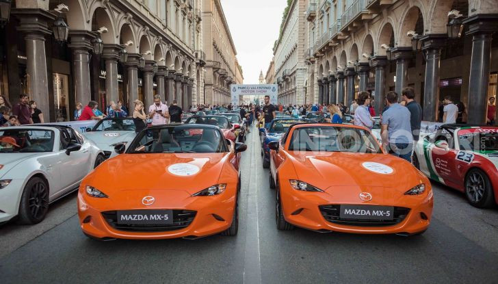 Mazda CX-30 e MX-5 protagoniste al Parco Valentino 2019 - Foto 1 di 34