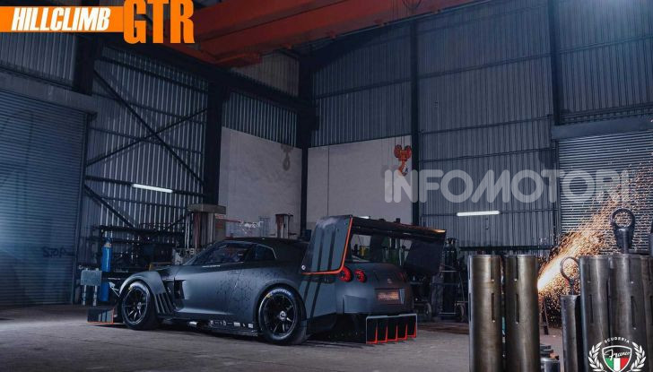 Nissan GT-R da 2.000 CV per le gare in salita - Foto 9 di 13
