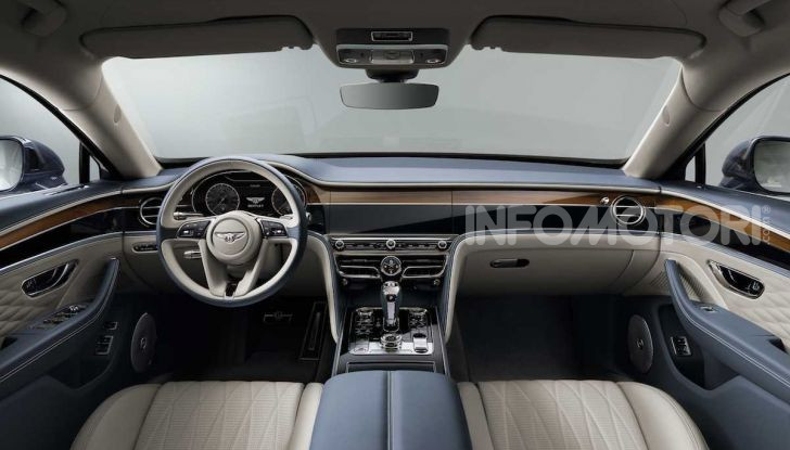 Nuova Bentley Flying Spur 2019: dati e prestazioni - Foto 17 di 23