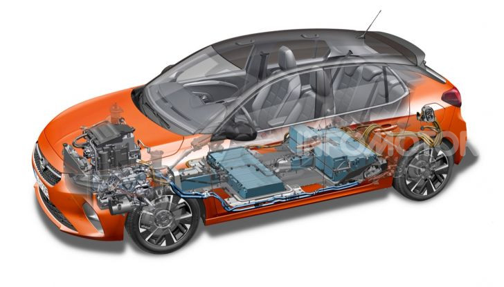 Opel Corsa elettrica 2019 prezzo e dati tecnici della Corsa-e - Foto 22 di 26