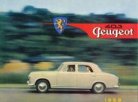 PEUGEOT 403 con cambio automatico JAEGER