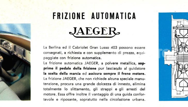 PEUGEOT 403 con cambio automatico JAEGER - Foto 3 di 5