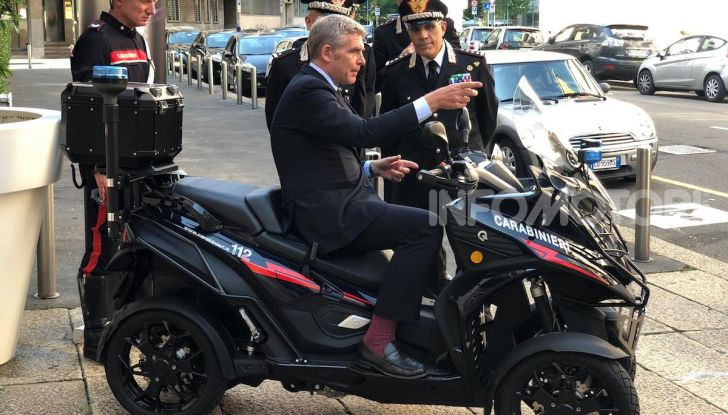 Due Qooder in regalo per i Carabinieri di Milano - Foto 5 di 5