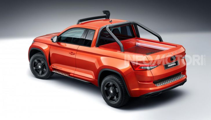 Skoda Mountiaq, pick-up con aria da SUV - Foto 5 di 10