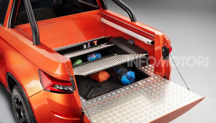Skoda Mountiaq, pick-up con aria da SUV - Foto 6 di 10
