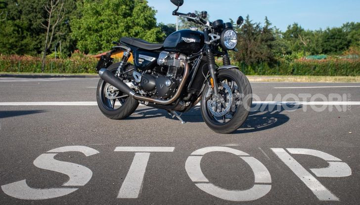 TRIUMPH SPEED TWIN estetica modern classic