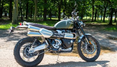 Prova Triumph Scrambler 1200 XC: modern classic dallo stile inconfondibile